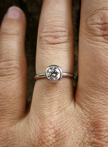 Ethical Canadian Diamond Ring, Custom Wedding Ring