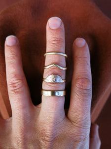 Gold Stack Rings, Gold Wedding Stacks