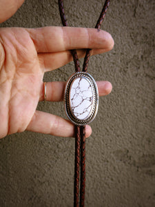 Magnesite Bolo Tie | Wild Horse Magnesite