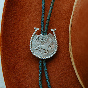 Mustang Bolo Tie | Horse Jewelry | Horse Bolo Tie
